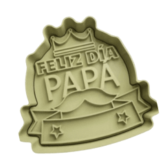 CORTADOR DE GALLETA DIA DEL PADRE - FELIZ DIA PAPA