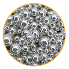 SPRINKLES MULTITAMAÑO PLATEADO - 50 GR