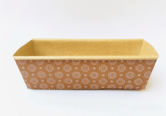 MOLDE DE QUEQUE CHICO 186 X 50 X 50 - 250 GRAMOS