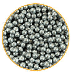 PERLA NACARADA MEDIANA 50 GR - GRIS PERLA