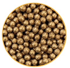 PERLA DIAMANTADA MEDIANA 50 GR - COBRE