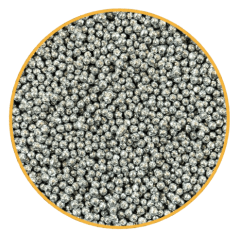 PERLA DIAMANATADA BABY 50 GR - PLATA