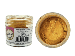 POLVO COMESTIBLE ORO CARAMELO KREATORTA