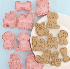 CORTADOR DE GALLETAS CK-19 Perritos 8pcs