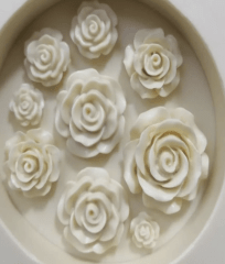 MOLDE PARA FONDANT JSF2392 - ROSAS