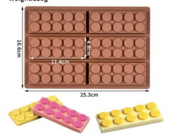 MOLDE SILICONA P/CHOCO JSC3715
