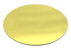 BASE DE CARTON DORADO 45 CM/ UNIDAD