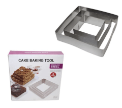 MOLDE PARA TORTA 3pcs 4.5cm