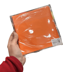 PAPEL ALFAJOR 15X15 100U - NARANJO