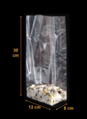 BOLSAS CELOFAN FONDO 12X30X8CM 10 UNIDADES