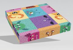 CAJA 19X19X3 DIA DEL NIÑO 2025/ 9 ALFAJORES