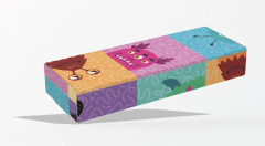 CAJA 19X7X3 DIA DEL NIÑO / 3 ALFAJORES