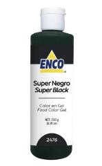 COLOR EN GEL SUPER NEGRO 2476 (250G)