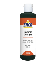 COLOR EN GEL NARANJA 2392 (250G)