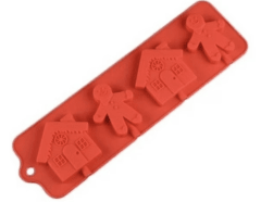 MOLDE PALETAS DE SILICONA NAVIDAD
