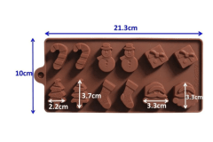 MOLDE DE SILICONA NAVIDAD 52415