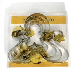 CORTADOR GALLETAS 5PCS NAVIDAD 42040