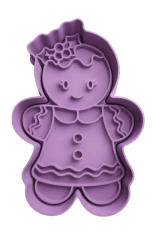CORTADOR DE GALLETA NAVIDAD 20 CM MUÑECA DE JENGIBRE