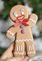 CORTADOR DE GALLETA NAVIDAD 12 CM MUÑECO DE JENGIBRE