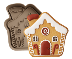 CORTADOR DE GALLETA NAVIDAD CASITA