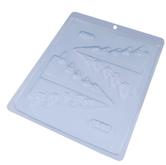 MOLDE SIMPLE - ARBOL DE NAVIDAD 3D