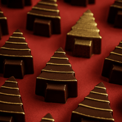 MOLDE 3 PARTES - ARBOLITOS DE NAVIDAD