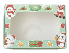 CAJA NAVIDAD CELESTE