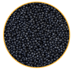 PERLA DIAMANTADA BABY 50 GR - NEGRO BRILLANTE