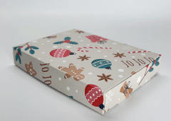 CAJA NAVIDAD 19x14.5x3 / 6  ALFAJORES CAFE