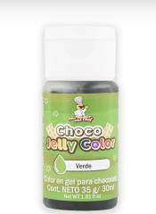 CHOCO JELLY COLOR VERDE GEL PARA CHOCOLATE 35 G