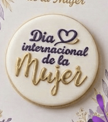 CORTADOR DIA DE LA MUJER 10 CM - DIA INTERNACIONAL