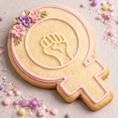 CORTADOR DIA DE LA MUJER 10 CM - SIMBOLO