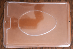 MOLDE HUEVO PLANO CHOC. MEDIANO 1 UNI