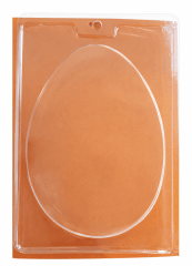 MOLDE HUEVO PLANO CHOC. GRANDE 1 UND