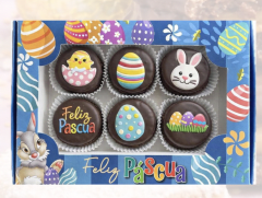 CAJA 6 ALFAJOR PASCUA - AZUL