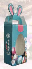 CAJA PASCUA RECTANGULAR CELESTE