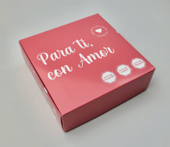 CAJA 16X16X5, PARA TI CON AMOR