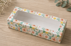 CAJA 3 ALFAJORES DÍA DE LA MAMA - FLORES 2
