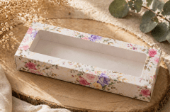 CAJA 3 ALFAJORES DÍA DE LA MAMA - FLORES 3