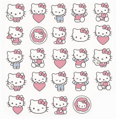 PAPEL ALFAJOR 14X14 HELLO KITHY