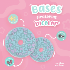 BASE GIRATORIA BICOLOR - VANILLE COUTURE