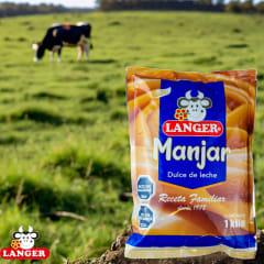 DULCE DE LECHE LANGER BOLSA 1 KILO