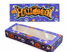 CAJA 3 ALFAJORES  HALLOWEEN MORADA
