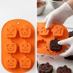 MOLDE DE SILICONA HALLOWEEN 2026 - CALABAZAS