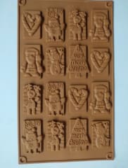 MOLDE DE SILICONA NAVIDAD 46537