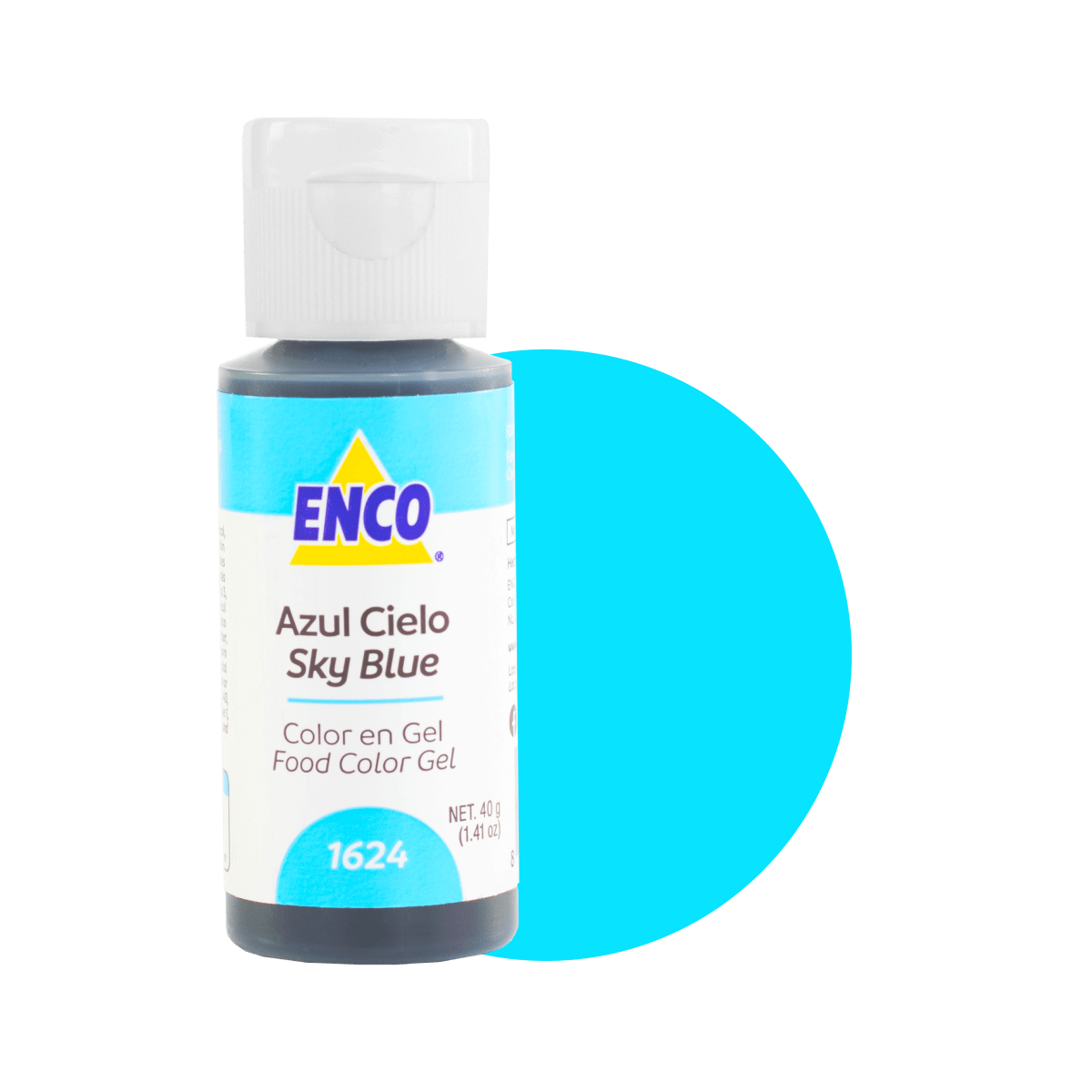 COLOR AZUL CIELO EN GEL 1624 / 40G1