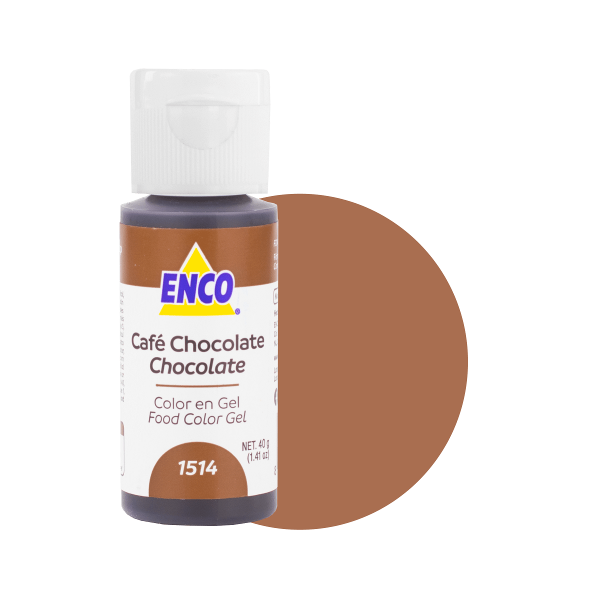 COLOR EN GEL CAFÉ CHOCOLATE 1514 (40G)1