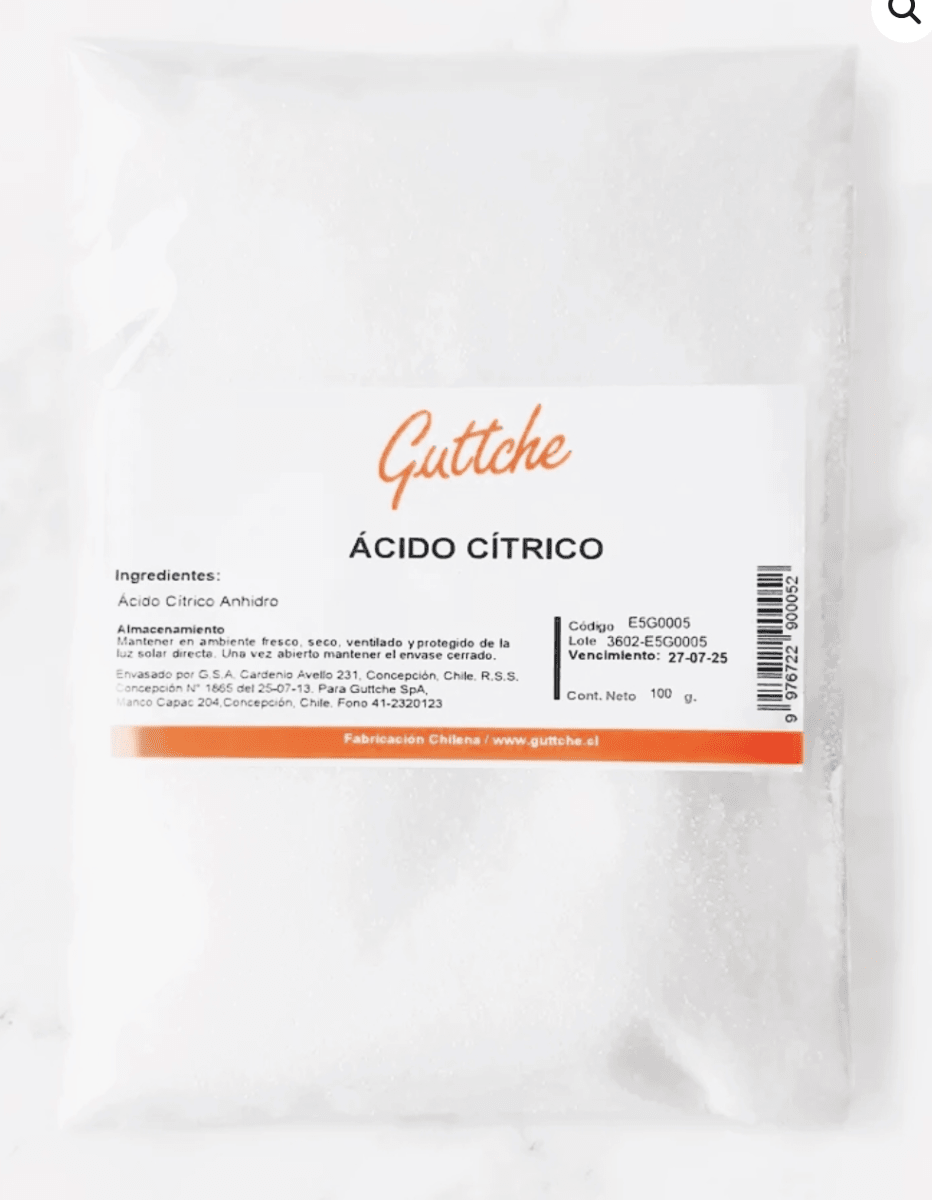 ÁCIDO CÍTRICO GUTTCHE 100 GR1