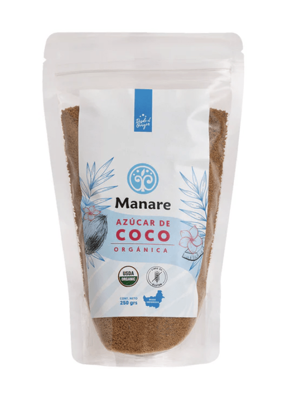 AZÚCAR DE COCO ORGÁNICA 300G MANARE1
