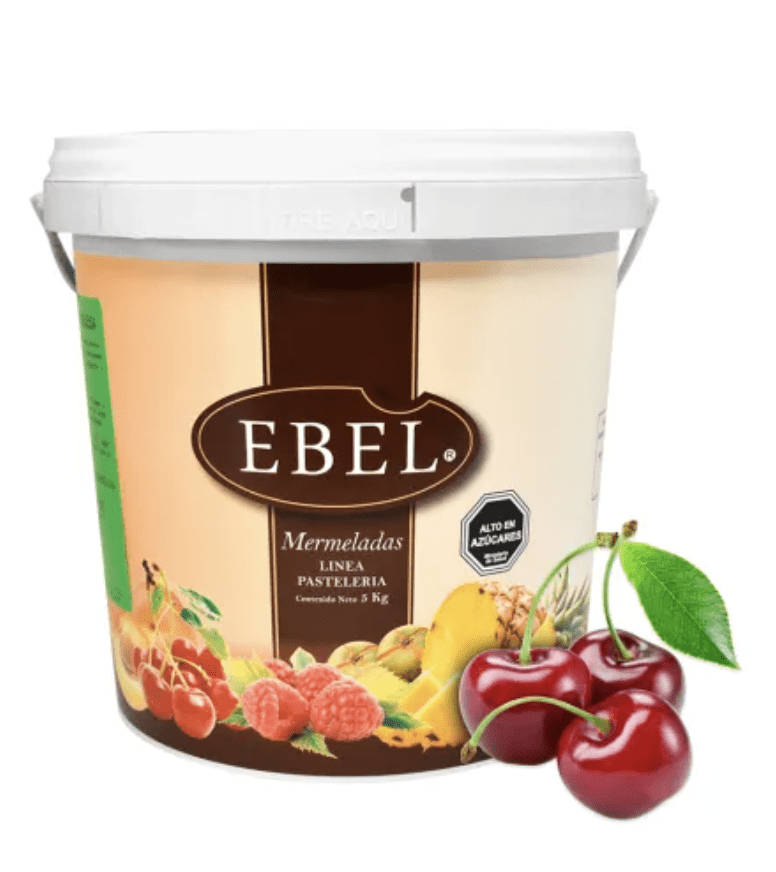 BALDE MERMERLADA GUINDA 5 KILOS EBEL1